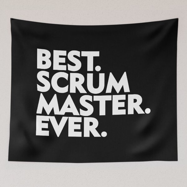 Item preview, Best Scrum Master Ever designed and sold by DAFIN.