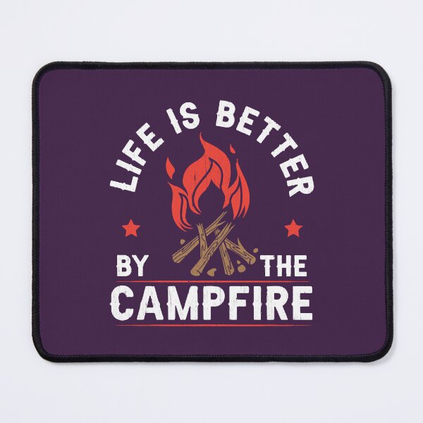 Artikelvorschau, Das Leben ist besser am Lagerfeuer Camper Camping entworfen und verkauft von VistoKnert.