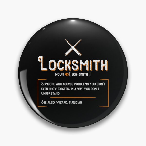 Item preview, Locksmith Locksmithing Locksport Funny Definition designed and sold by VistoKnert.