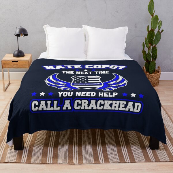Aperçu de l'œuvre Hate Cops Call a Crackhead Police Law Enforcement Gifts créée et vendue par LucasHenandez.