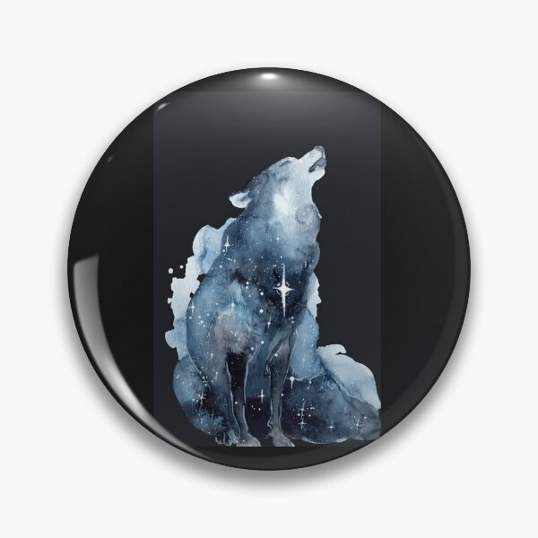 Artikelvorschau, Heulender Wolf der Galaxie entworfen und verkauft von debbienwbert.