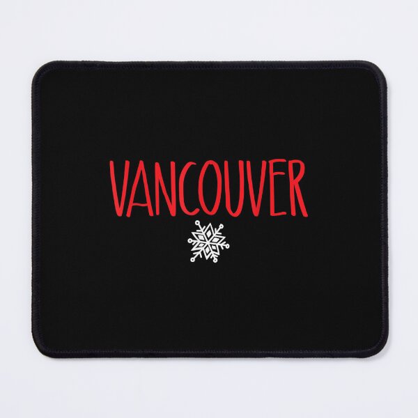 Item preview, Vancouver Canada Snowflake Drawing Red Text designed and sold by doriaali.