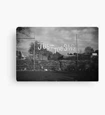 big enough Canvas Print