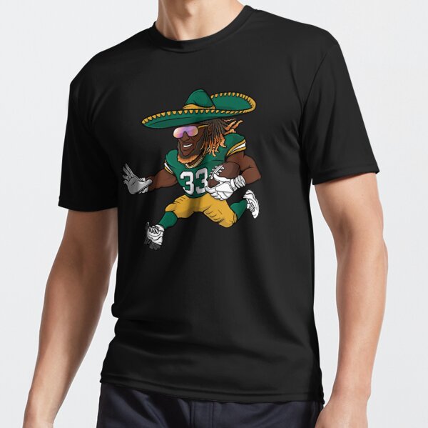 Aaron Jones Green Bay Packers football poster design shirt, hoodie, sweater  and v-neck t-shirt