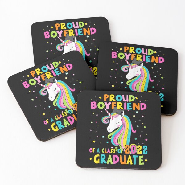 Item preview, Proud Boyfriend Of A Class Of 2022 Graduate Magical Unicorn  designed and sold by doriaali.