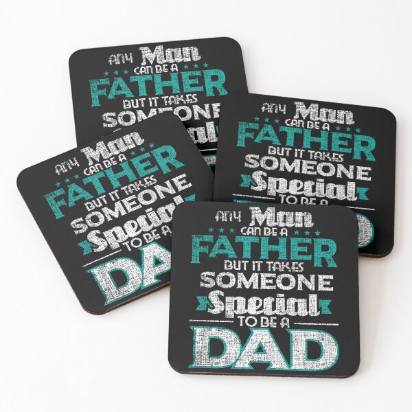 Item preview, Any Man Can Be A Father - Daddy Dad Father's Day designed and sold by tammyrange.