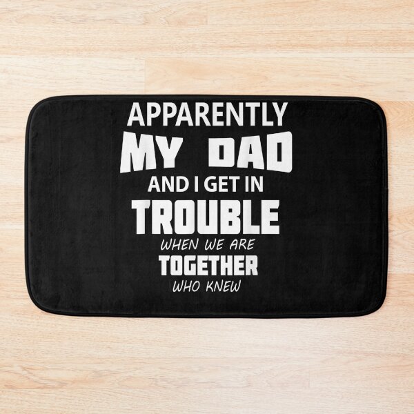 Item preview, Apparently My Dad Funny Saying Daddy Lover Fathers Day designed and sold by tammyrange.