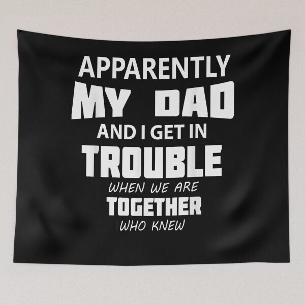 Item preview, Apparently My Dad Funny Saying Daddy Lover Fathers Day designed and sold by tammyrange.