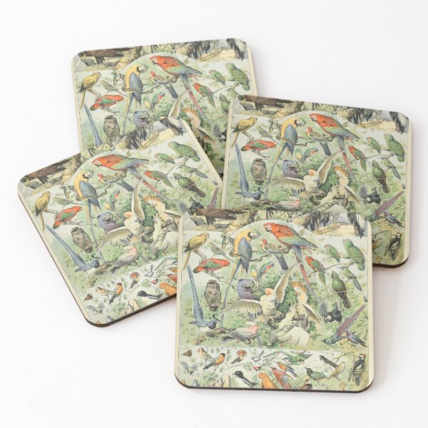 Item preview, Oiseaux A - Adolphe Millot designed and sold by starrylite.
