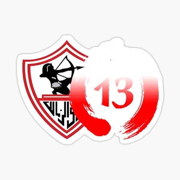 "zamalek " Sticker by TracyKemp3102 Redbubble