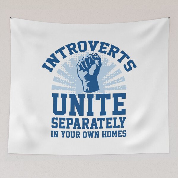 Item preview, Introverts Unite designed and sold by OsoarnBoat.