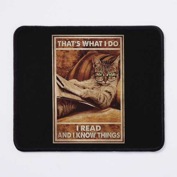 Item preview, The Thats What I Do Cat Read Know Things designed and sold by Sara Stovall.