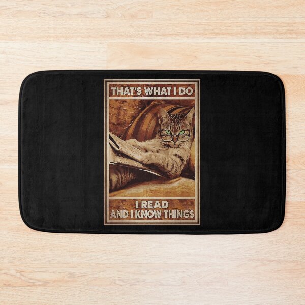 Item preview, The Thats What I Do Cat Read Know Things designed and sold by Sara Stovall.