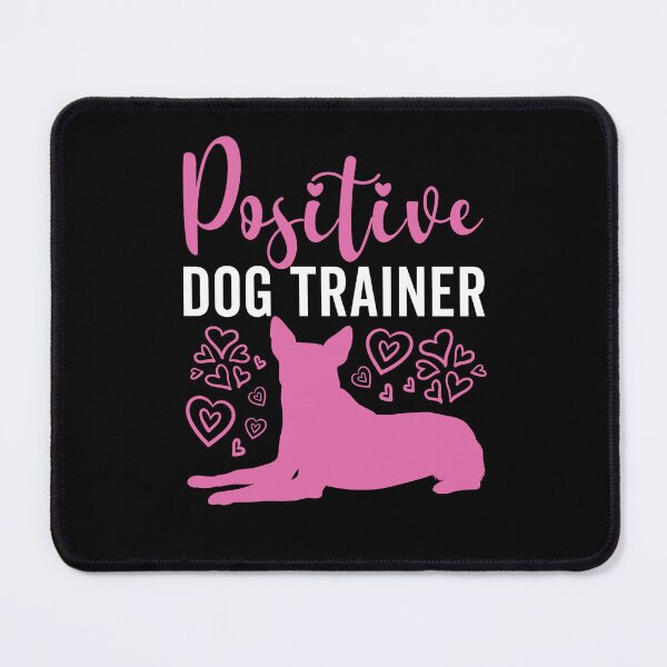 Item preview, Positive Dog Trainer | Hearts, Pink Feminine Script Dog Training Design designed and sold by arlutai.