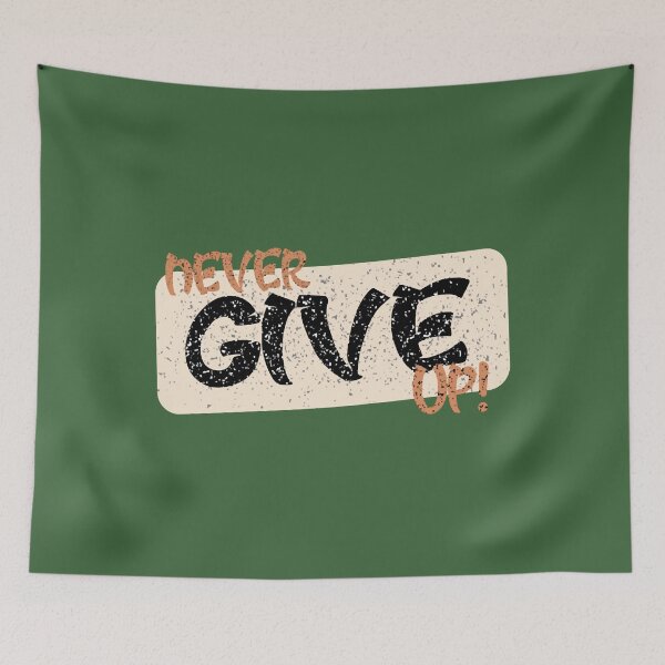 Item preview, never give up designed and sold by OsoarnBoat.