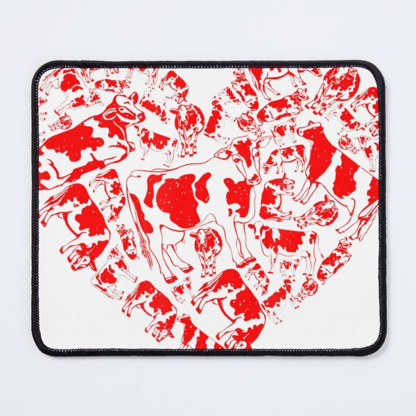 Item preview, Dairy Cow Hearts Cute Animals Lover Valentines Day Couple  designed and sold by layerrdbargo.