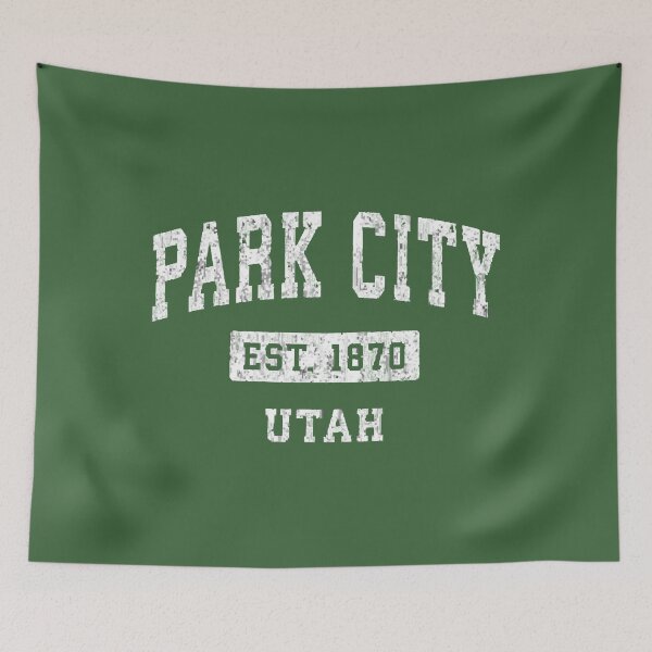 Artikelvorschau, Park City Utah Ut Vintage Etabliertes Sportdesign entworfen und verkauft von OsoarnBoat.