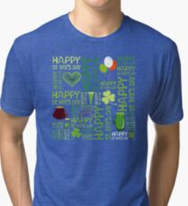 Happy Saint Patrick Day Tri-blend T-Shirt