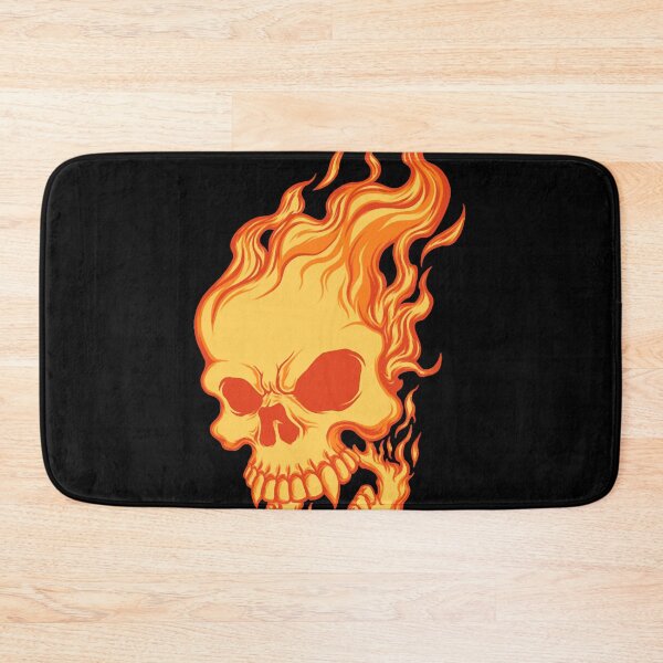 Item preview, Vintage Fire Skull designed and sold by NatUpton2011.