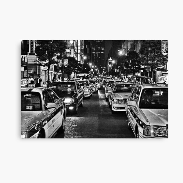 Tokyo Taxis Canvas Print