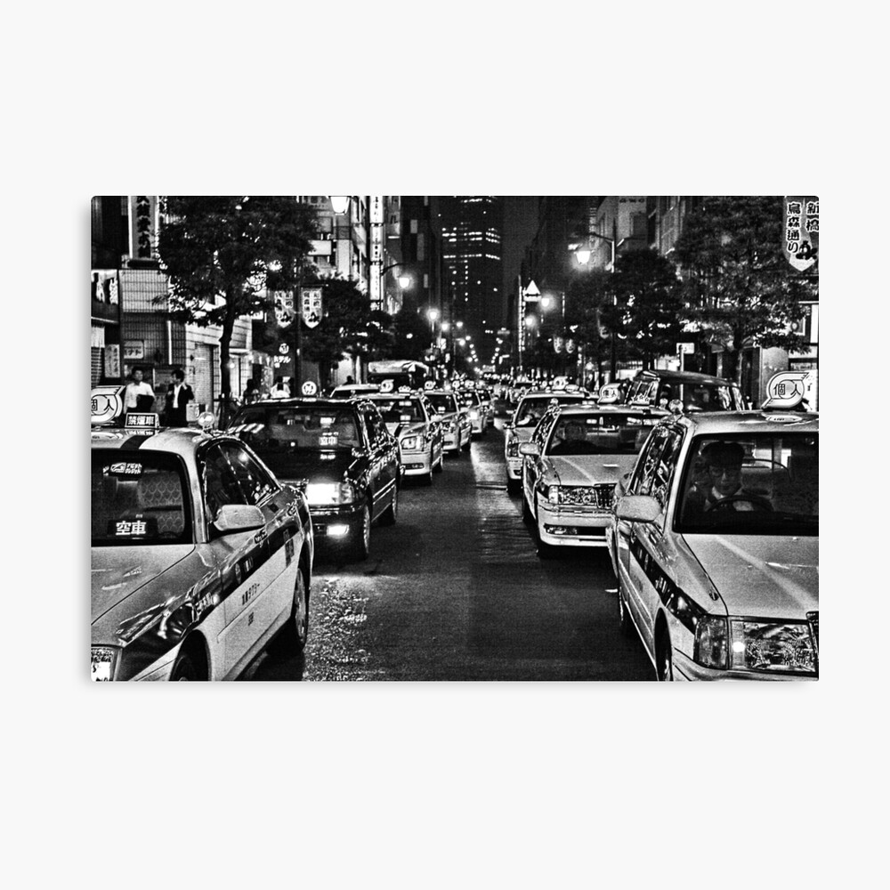 Tokyo Taxis Canvas Print