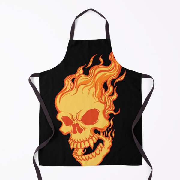 Item preview, Vintage Fire Skull designed and sold by NatUpton2011.