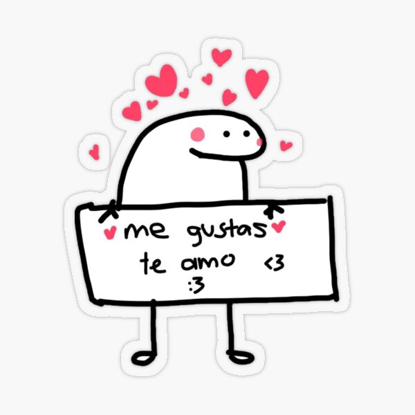 Flork in love meme Sticker for Sale by LatinoPower