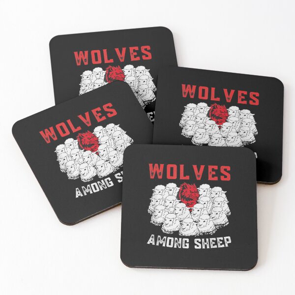 Item preview, Wolves Among Sheep I Wasn T Born To Be A Sheep Wolf Lover  designed and sold by terrycar.