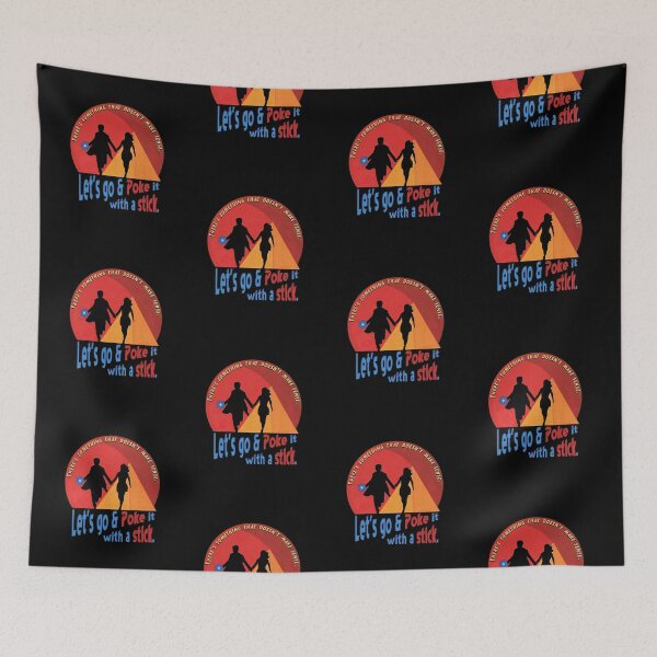 Item preview, Who 11th Doctor Geek T-Shirt Lets Go Poke It With a Stick designed and sold by babykids.
