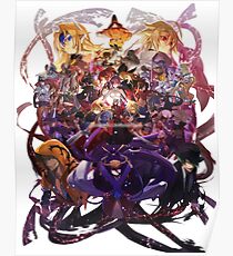 Blazblue All Characters Poster