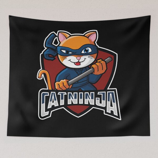 Item preview, Cat Ninja Classic designed and sold by JamesBown.