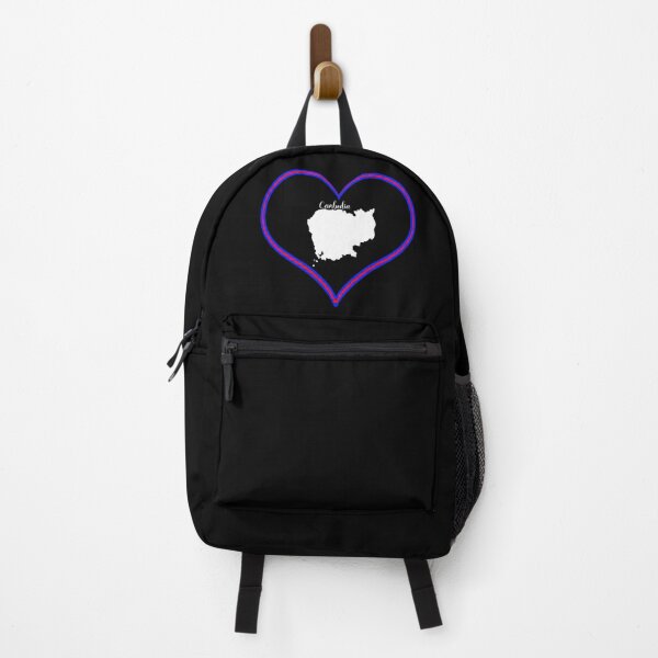 Item preview, Black heart map Cambodia designed and sold by Astralia.