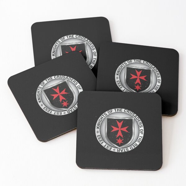 Item preview, Teutonic Order - Knights of the Cross With the Red Star Shield Sticker designed and sold by babykids.