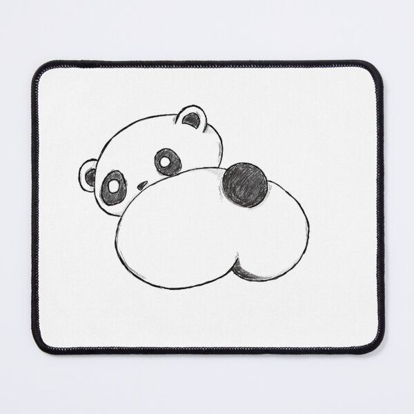 Aperçu de l'œuvre Fesses de panda créée et vendue par GummiSharks!.