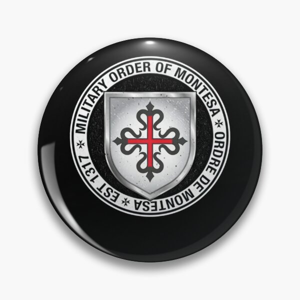Item preview, Teutonic Order - Military Order of Montesa Knights Templar Coat of Arms Shield Crusader designed and sold by babykids.
