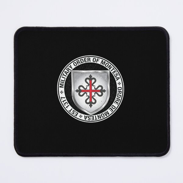 Item preview, Teutonic Order - Military Order of Montesa Knights Templar Coat of Arms Shield Crusader designed and sold by babykids.