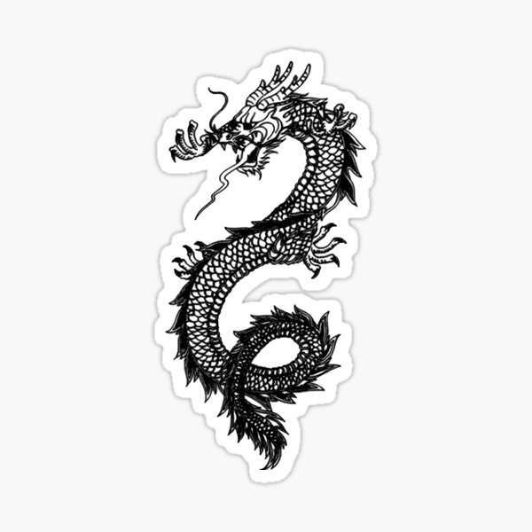 Dragon Tattoo design stock vector Illustration of beijing  21812530