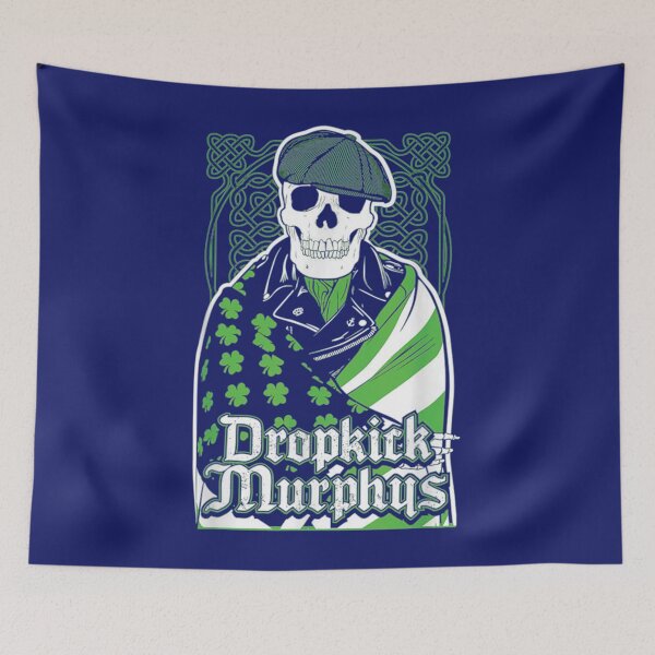 Item preview, Green Dropkicks Funny Skull Costume Patrick_s Day Music   designed and sold by BlackWhiteJorda.