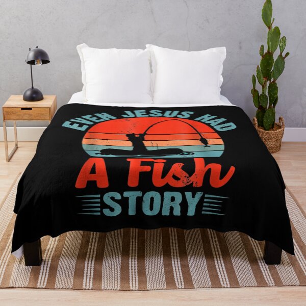 Item preview, Fishing Gifts Even Jesus Had A Fish Story Funny designed and sold by terrycar.
