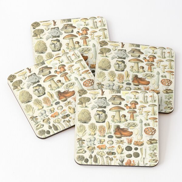 Item preview, Champignons - Adolphe Millot designed and sold by starrylite.