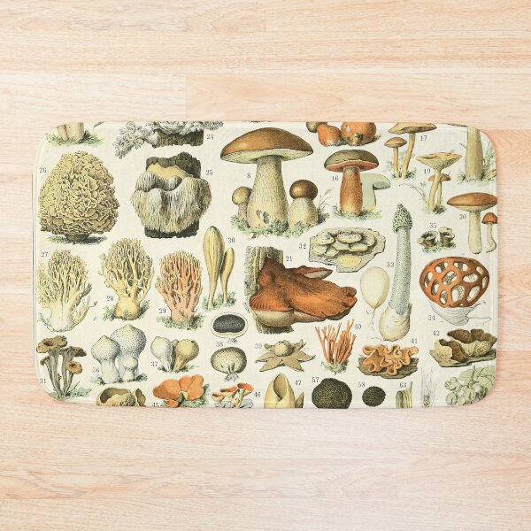 Item preview, Champignons - Adolphe Millot designed and sold by starrylite.