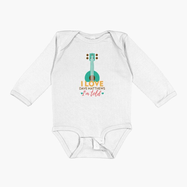 Item preview, I Love Dave Matthews Im Told , Baby Kids Dave Matthews Clothes , Fun Childrens DMB  designed and sold by DevlynnDesigns.