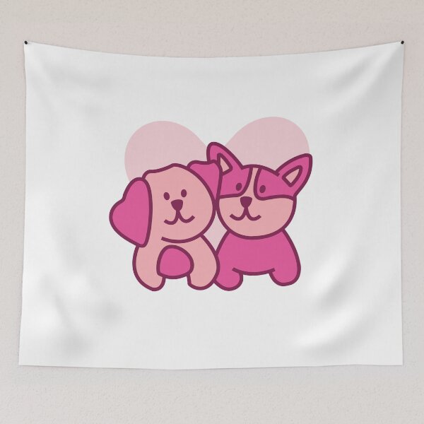 Item preview, Dog couple  designed and sold by Vaglestyle.