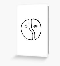 Origin of Love Greeting Card