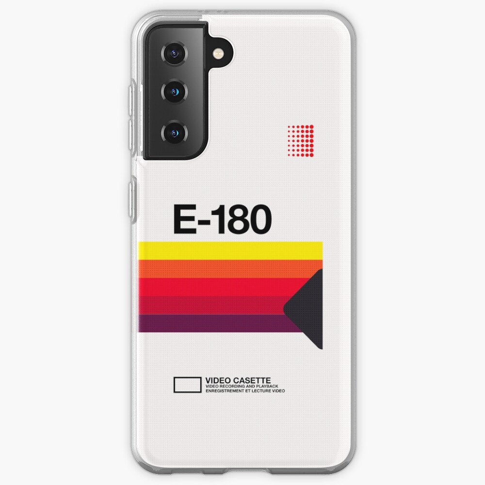 VHS E-180 Case & Skin for Samsung Galaxy