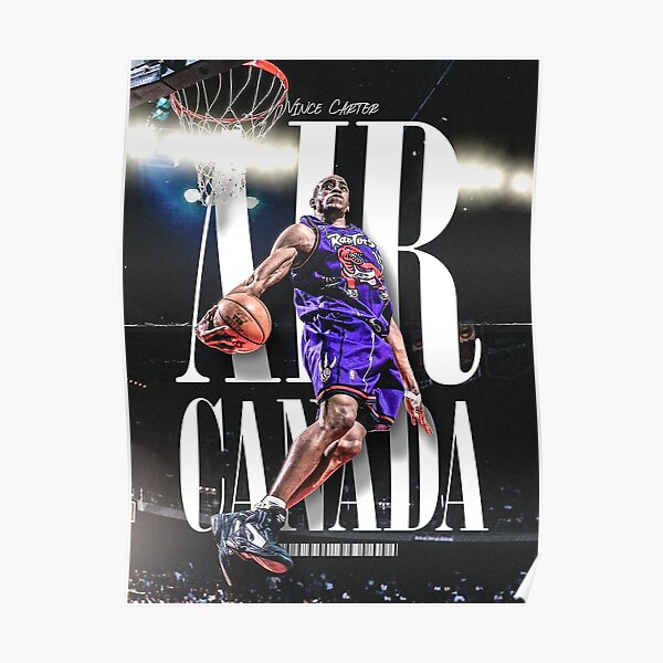 Vince Carter Dunk Basketball  Poster for Sale by PiscesVibes
