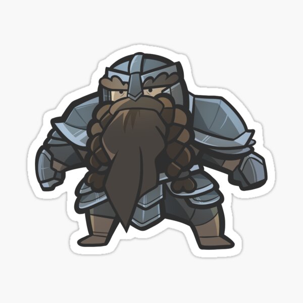 Item preview, Dwarven Warrior designed and sold by Badtusk Dungeons.