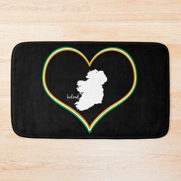 Item preview, Black Heart Map Ireland designed and sold by Astralia.