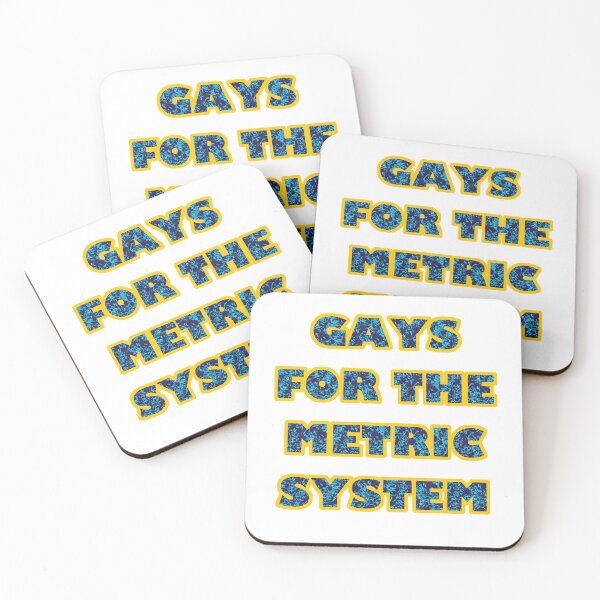 Item preview, Gays for the Metric System designed and sold by R. R. Branstrom.