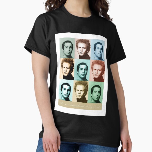 Vista previa del artículo con la obra «Retro Vintage Simon y Garfunkel Music Heroes Series Love You», diseñado y vendido por Osinski1983.